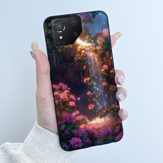 Dành Cho Asus ROG Điện Thoại 8 Ốp Lưng Cho ROG 8 Pro Ốp lưng Sang Trọng Dễ Thương Thỏ Tình Yêu Ngộ nghĩnh Màu Đen Mềm TPU Silicon Bảo Vệ Mặt Sau