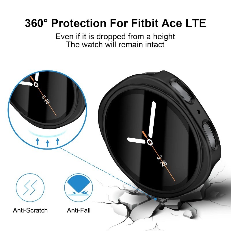 Ốp Bảo Vệ Chống Sốc PC Cho Samsung Watch8 Kính Cường Lực + PC Dành Cho Samsung Galaxy Watch 8 40mm 44mm Đồng Hồ Thông Minh Bảo Vệ Cứng Vỏ Da