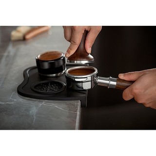 Miếng lót silicon cho dụng cụ nén cafe espresso Tấm lót Tamper， cao su， Lót cho cục nén