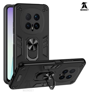 Dành Cho Honor Magic 8 / 8 Pro Ốp điện thoại Chiến Binh Thiết Kế Lưng Cứng Có Giá Đỡ Nhẫn Chống Sốc Mềm TPU Nâng Cạnh Mỏng Bao