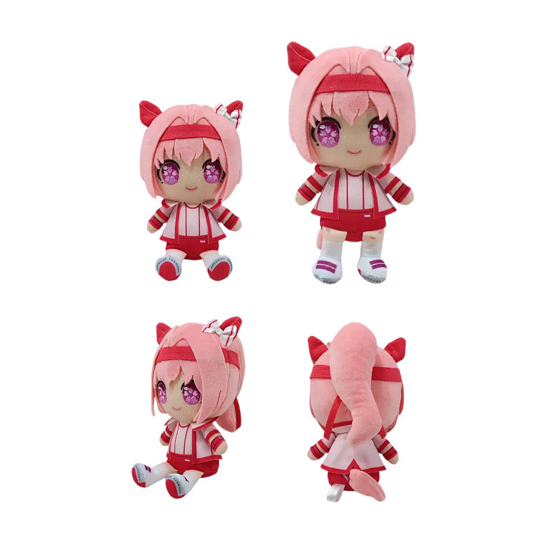 YT4 Uma Musume Pretty Derby Haru Urara Plushie Kawaii Bông Sang Trọng Đồng Hành Búp Bê