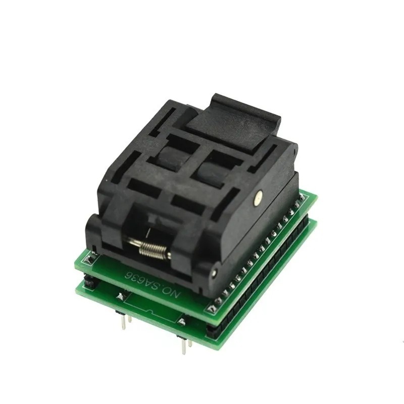 Mạch Tích Hợp TQFP32 QFP32 Sang DIP32 IC Lập Trình Viên Adapter Chip Kiểm Tra Ổ Cắm Đốt Ghế