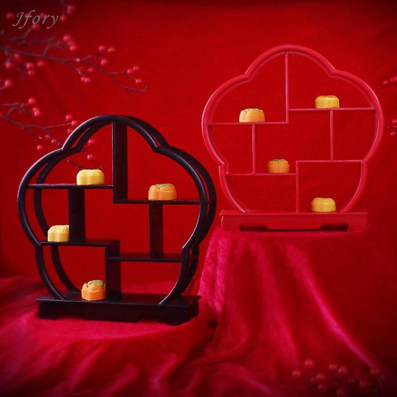 Jfory Món Tráng Miệng Giá Trưng Bày Đạo Cụ Kệ Bảo Quản Bánh Ngọt Hiển Thị Đứng Cupcake Cho Nhân Vật Mini Bánh Ngọt Khắc Thủ Công Đám Cưới