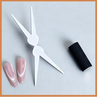 Bộ Nam Châm Hình Kéo Tạo Mắt Mèo Kiểu Pháp + Nam Châm Trụ – Dụng Cụ Nail Cat Eye Gel Chuyên Nghiệp