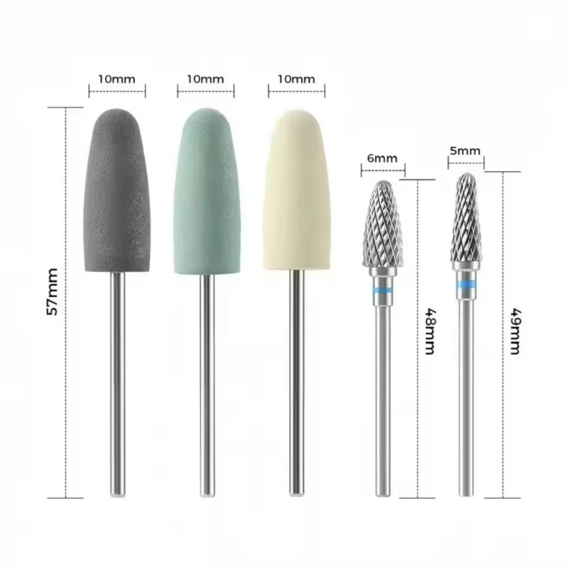 Bộ sưu tập đánh bóng và mài nha khoa chất lượng Bapara với 8 chiếc Burs dành cho thẩm mỹ