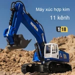 Xe Ben Điều Khiển Từ Xa 9 Kênh – Xe Tự Đổ RC Mô Phỏng Công Trình, Xe Tải Đổ Cho Bé Trai — ảnh 4