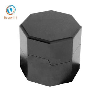 Dovewill Hộp đựng phấn nhôm mini dạng bát giác, phù hợp cho bida
