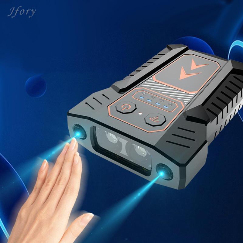 Kẹp Đèn Trên Mũ LED Có Thể Điều Chỉnh, Pin USB, Thích Hợp Cho Chạy Bộ và Du Lịch