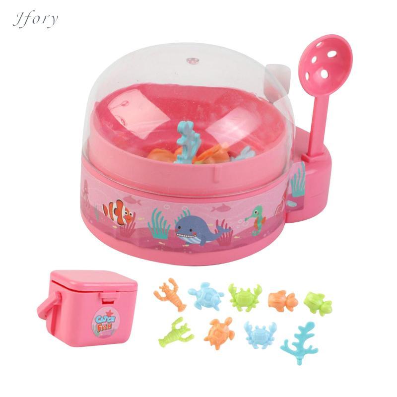 Jfory Trò chơi đồ chơi cá cầm tay Mini Máy cầm tay nhỏ dành cho trẻ em Bé trai và Bé gái Tập đi