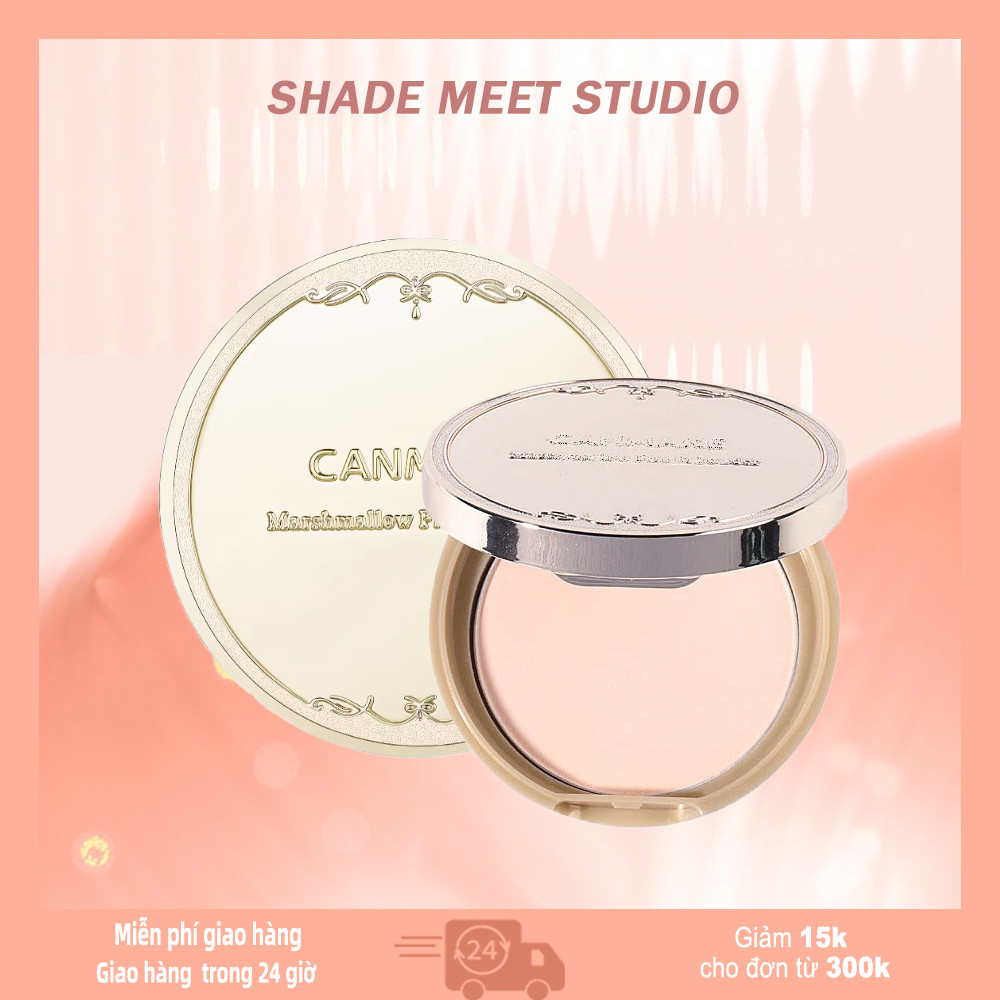 Phấn Nén Canmake - Tạo Lớp Nền Mịn Màng, Kiểm Soát Dầu và Bền Màu Suốt Ngày