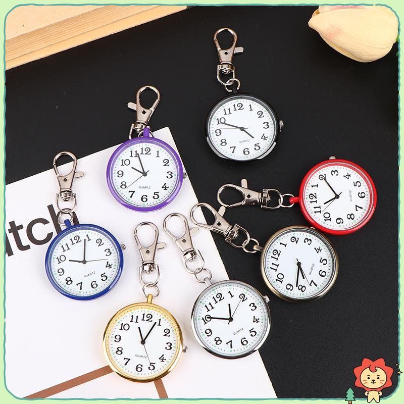 Đồng Hồ Nhà Thơ Y Tá Nhà Thơ Đồng Hồ Móc Khóa Fob Clo Với Pin Bác Sĩ Y Tế Vintage Đồng Hồ Quà Tặng Không