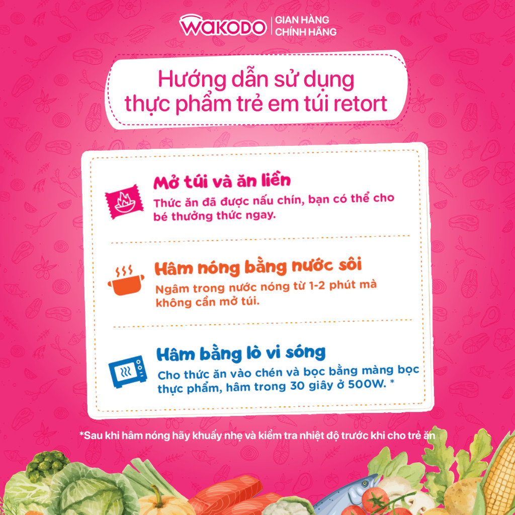 [GIFT - HÀNG TẶNG KHÔNG BÁN] (DATE T11/2026) Cháo ăn dặm Wakodo