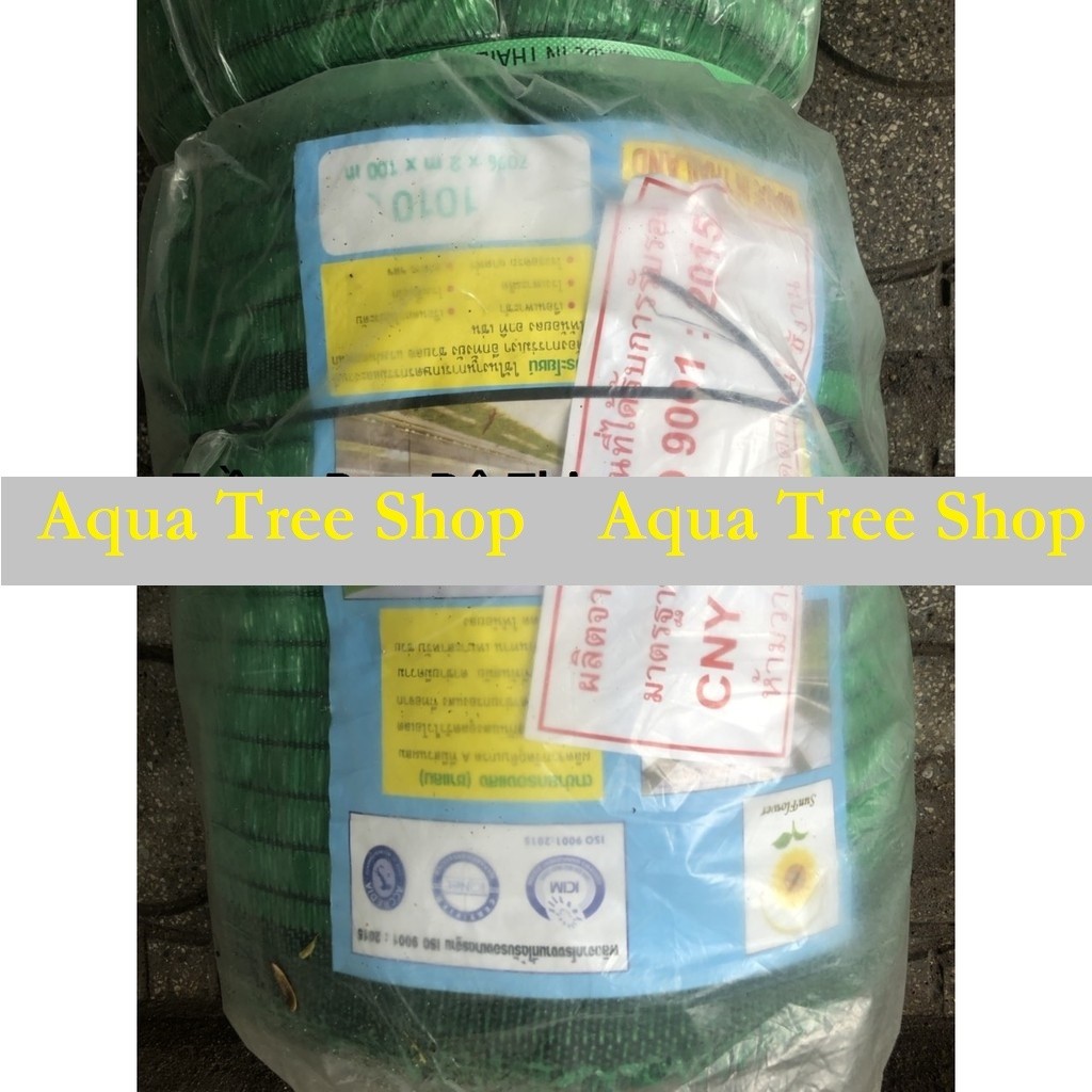 Lưới che nắng Thái Lan 60% khổ rộng 3m, hàng nhập khẩu chính hãng thương hiệu Sunflower, độ bền 5-7 năm