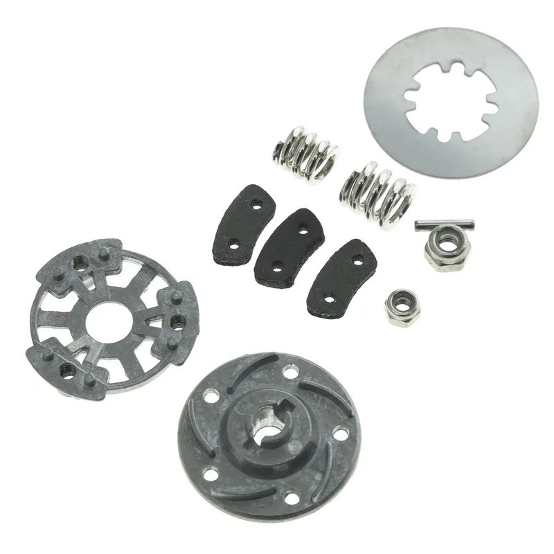 Dép Kim Loại Ly Hợp Xây Dựng Lại Bộ Dép Áp Lực & Hub 5552X 5556 Cho TRAXXAS Slash 4X4 Rustler Bandit Jato Nâng Cấp Phần