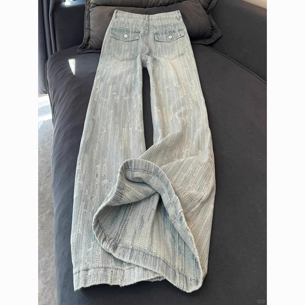 [Giảm giá 50%] Quần Jean nữ thiết kế lưng cao năm nay, dáng slimmer với đường cắt drapy hình vòm.