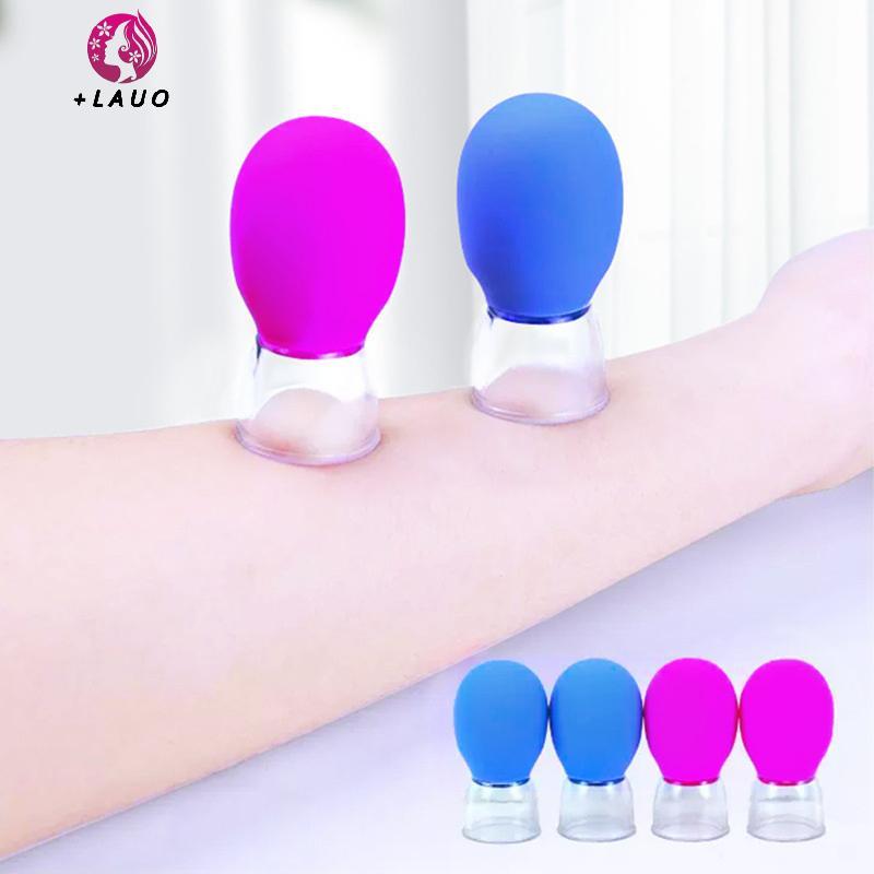 Springevenstar Silicone Máy Mát Xa Mặt Chân Không Da Mắt Nâng Cơ Mặt Cốc Mặt Chống Cellulite Jar Chống Nhăn Cốc Trị Liệu Dụng Cụ Làm Đẹp Springevenstar