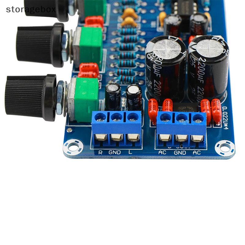 [hộp lưu trữ] Bộ khuếch đại tiền khuếch đại âm thanh nổi NE5532 Bảng âm thanh 4 kênh Mô-đun khuếch đại đẹp