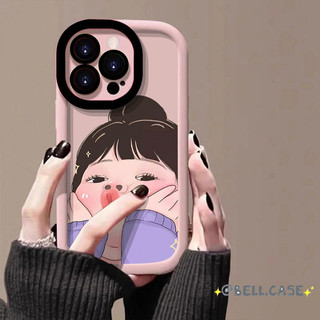 Ốp lưng IPhone 17 16 15 14 13 12 11 Pro Max XRXSMax 78 Plus Dễ thương nghịch ngợm cô gái trường hợp điện thoại