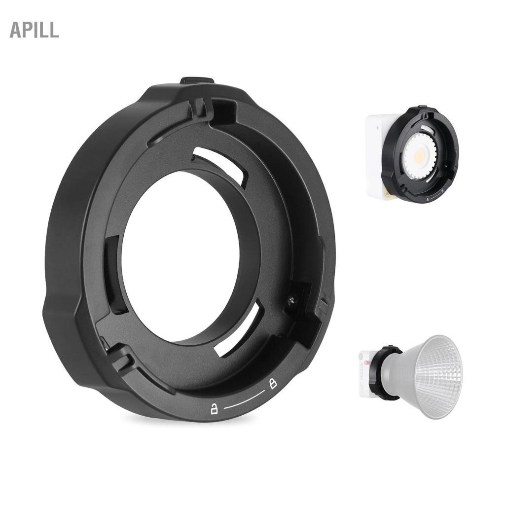 Apill Bộ chuyển đổi ML-GB Tương thích với đèn LED Godox AD300Pro ML100Bi ML60IIBi ML30 ML30Bi ML60 ML60Bi