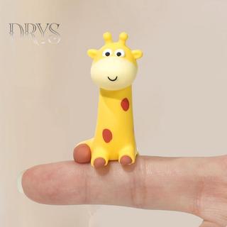 Kawaii Hươu Cao Cổ Cao Su Trang Trí Rãnh Hoạt Hình, Tượng Dán Hình Hươu Cao Cổ Máy Tính MỚI