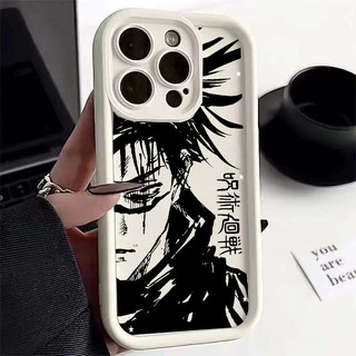 Anime Jujutsu Kaisen Gojo Satoru Choso Ốp Điện Thoại Iphone 17 Pro Max 17 Air 16e 11 13 14 15 16 Pro Max 15 16 Plus Vỏ Họa Tiết Mờ Silicon Mềm Chống Sốc