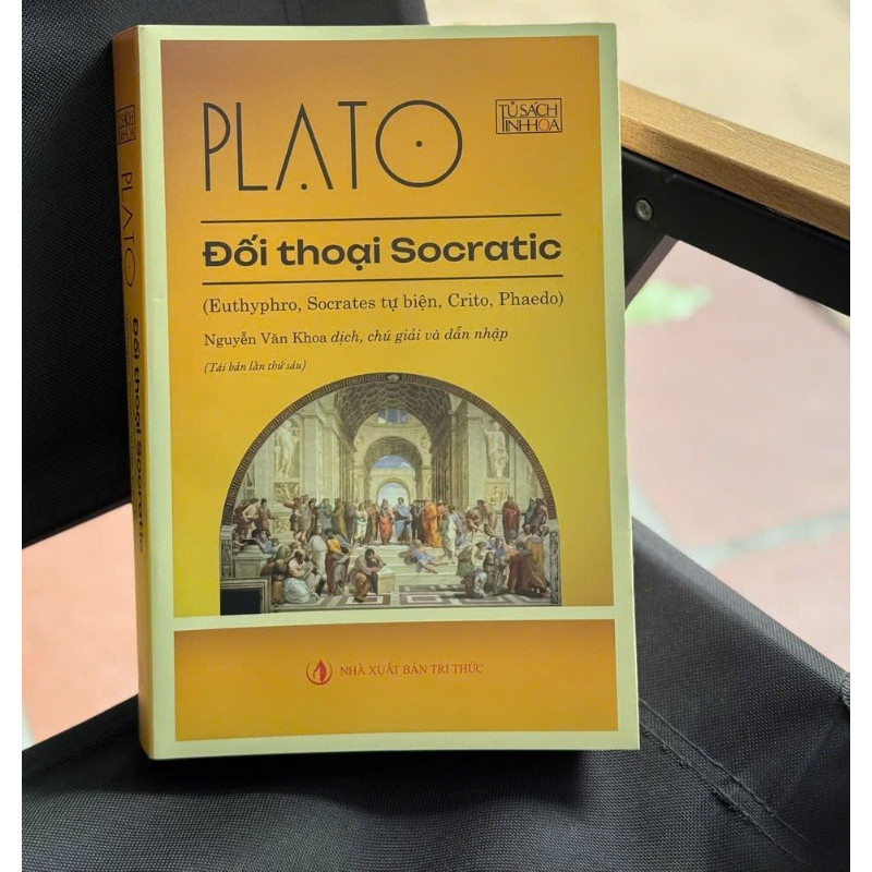 Sách – Đối Thoại Socratic (Euthyphro, Socrates tự biện, Crito, Pheado) – Plato (NXB Tri Thức)