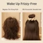 Mềm Mại Xoăn Tóc Scrunchie Co Giãn Dây Buộc Tóc Thời Trang Mũ Cho Hàng Ngày Bun Đuôi Ngựa