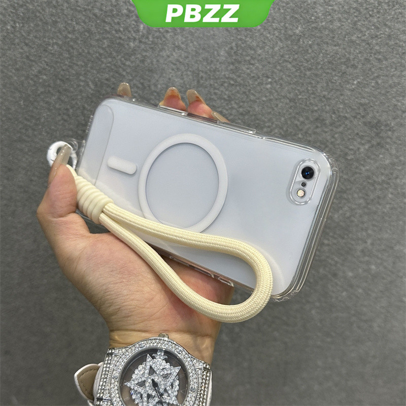 Ốp Lưng Cho iphone 6 6s 6 7 8 7P 8P 6SP plus Vỏ Điện Thoại Vỏ Mềm Silicon Chống Sốc Thiết Kế Mới Từ Tính Trong Suốt Có Dây Buộc Cho Bé Gái TKDTGSBS01