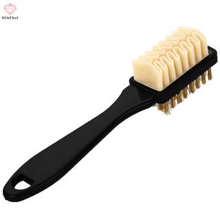 [PCW-T] Bàn chải làm sạch bền 2 mặt Tẩy cao su Phù hợp cho giày da lộn Boot Cleaner