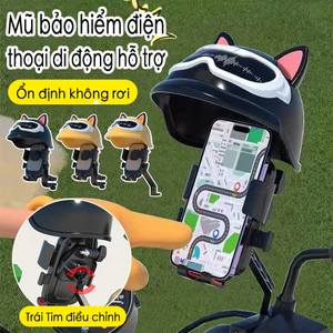 Giá đỡ điện thoại di động xe đạp, xe máy chống nắng, chống mưa, chống sốc thích hợp cho người đi xe đạp mang đi