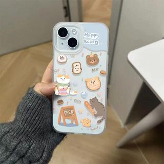 Cửa hàng bánh mì mèo phù hợp với vỏ điện thoại iPhone 17 Air, cảm giác da14/13/11Pro