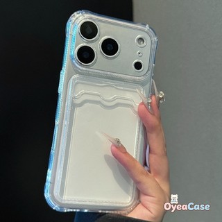 Ốp Đựng Thẻ Trong Suốt Cho Samsung Galaxy A35 A25 A15 M36 M55 M15 F15 M54 A50S A30S A12 M12 F12 A10S M01S A02S Vỏ Sang Trọng Đơn Giản Nhiều Màu Sắc Hàn Quốc Mềm Mỏng Trong Suốt