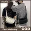 Túi đeo chéo vải Canvas doutie Dung tích lớn Phong cách đường phố Hip-Hop dành cho cả nam và nữ VN