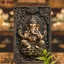 CIFbuy Murci 2D Hindu Thần Tài Canvas Poster Lớn Ấn Độ Thần Nghệ Thuật Trang Trí Tường Cho Đền Yoga Studio Văn Phòng Tại Nhà Chống Thấm Nước