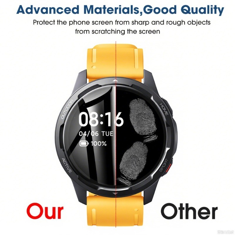 3 Bộ Phim Mềm Hydrogel Ultra HD Cho Xiaomi Watch S5 S4 Sport 46mm 47mm 41mm Trong Suốt Đồng Hồ Thông Minh Bảo Vệ Màn Hình Cho Xiaomi Watch S3 S2 S1 Pro 46mm 42mm Phim Mềm Trong Suốt Chống chói