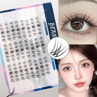 Lông Mi Giả Nhẹ Nhìn Tự Nhiên C Curl Lông Mi Giả Không Đều Airy-Thiết Kế Cho Hình Dạng Mắt Châu Á