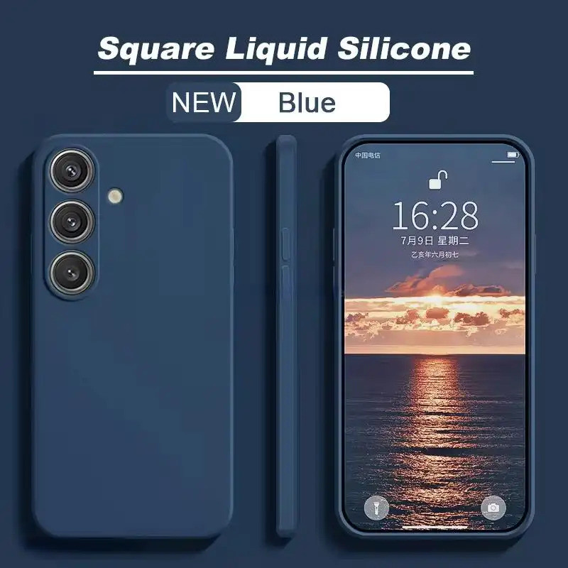 Ốp Điện Thoại Silicon Lỏng Chất Lượng Cao Cho Samsung A15 A16 A23 A33 A34 A35 A36 A53 A54 A55 A56 A72 A73 5G Vỏ Mềm Silicon Chống Sốc Vỏ Bảo Vệ Ống Kính Máy Ảnh