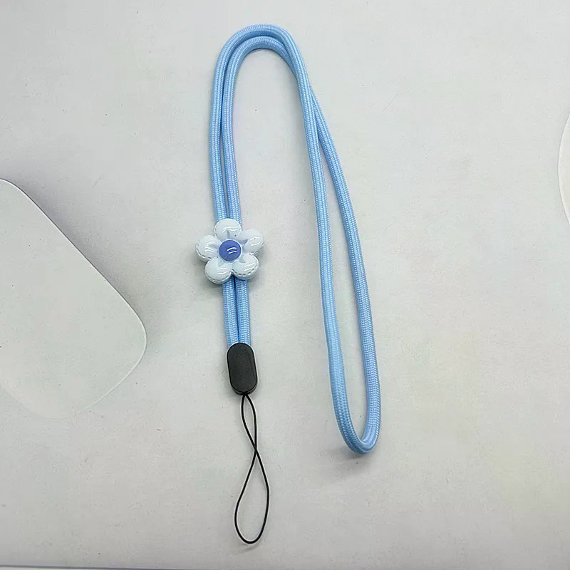 Hoa Thời Trang Đa Năng Điện Thoại Di Động Dây Thiết Kế Hoạt Hình, Dây Đeo Cổ Móc Khóa Mặt Dây Chuyền