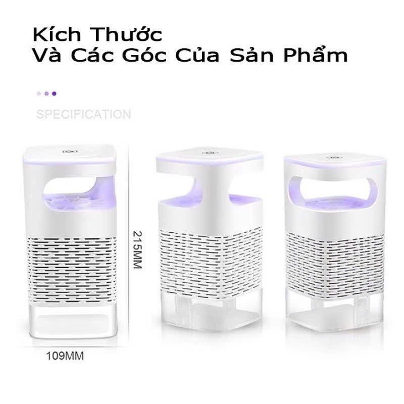 Đèn Bắt Muỗi Kiêm Đèn Ngủ  Cổng  USB An Toàn Tiết Kiệm Điện Đa Năng Diệt Côn Trùng Trong Phòng Ngủ