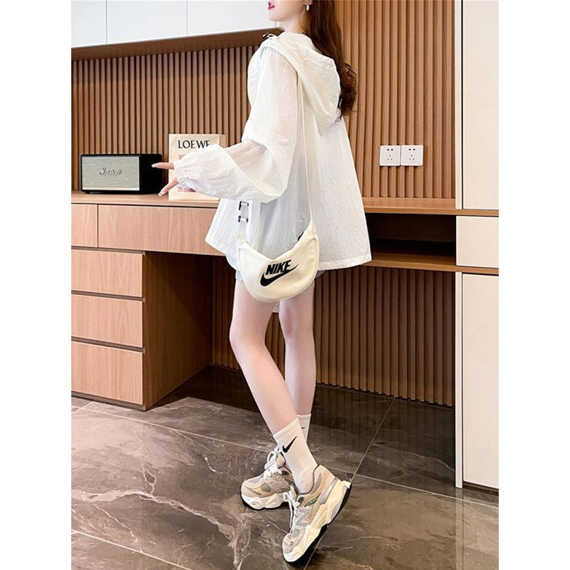 Áo khoác chống nắng có mũ đa năng, phong cách thường ngày dành cho nữ, áo chống nắng mỏng kiểu Hàn Quốc mới cho mùa hè.