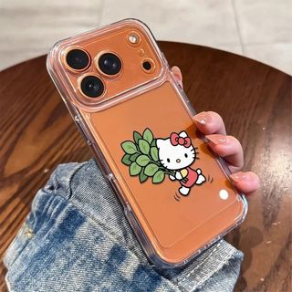 Lá Bưởi Katie Thích Hợp Cho Apple 17PROMAX Ốp Lưng Điện Thoại iPhone16 Sáng Tạo 15 Trong Suốt 13 Mềm 1226.3.23