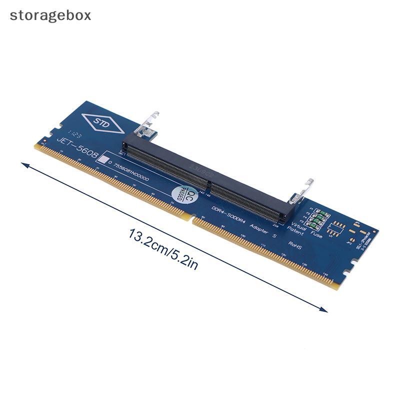 [Hộp lưu trữ] Máy tính xách tay DDR3 DDR4 DDR5 SO-DIMM sang máy tính để bàn Bộ chuyển đổi thẻ Bộ chuyển đổi đầu nối RAM Bộ chuyển đổi đẹp