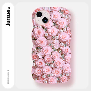 JURSUE Ốp lưng Hoa văn Họa tiết nữ chống sốc chống bẩn mềm cho iPhone 17 Air 16 15 14 13 12 11 PRO MAX SE 2020 X XR XS ip 8 7 Plus MZ50479Q