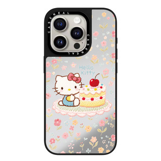 CASENEAL Graffiti Màu Kitty Gương Chất Lượng Cao Ốp Lưng Điện Thoại Thích Hợp Cho iPhone 17ProMax 17pro 17 air 16promax 16 15promax 15 14promax 13 13promax Ốp Lưng Cứng Chống Rơi Thời Trang