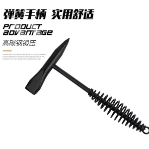 Khuyến Mãi Hàn Fitters Búa Đa Năng Hai Đầu 300g 500g Gõ Slag Lò Xo Hàn Slag Gõ Xẻng Derust