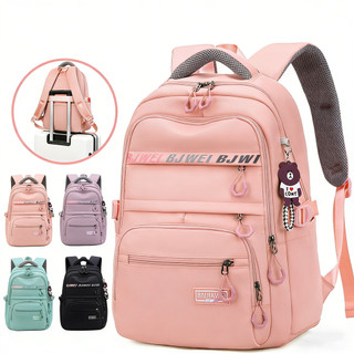 Balo Nam Nữ Đi Học Chống Thấm Nước, Kiểu Dáng Basic Trơn, Phong Cách Hàn Quốc Thời Trang.B4015