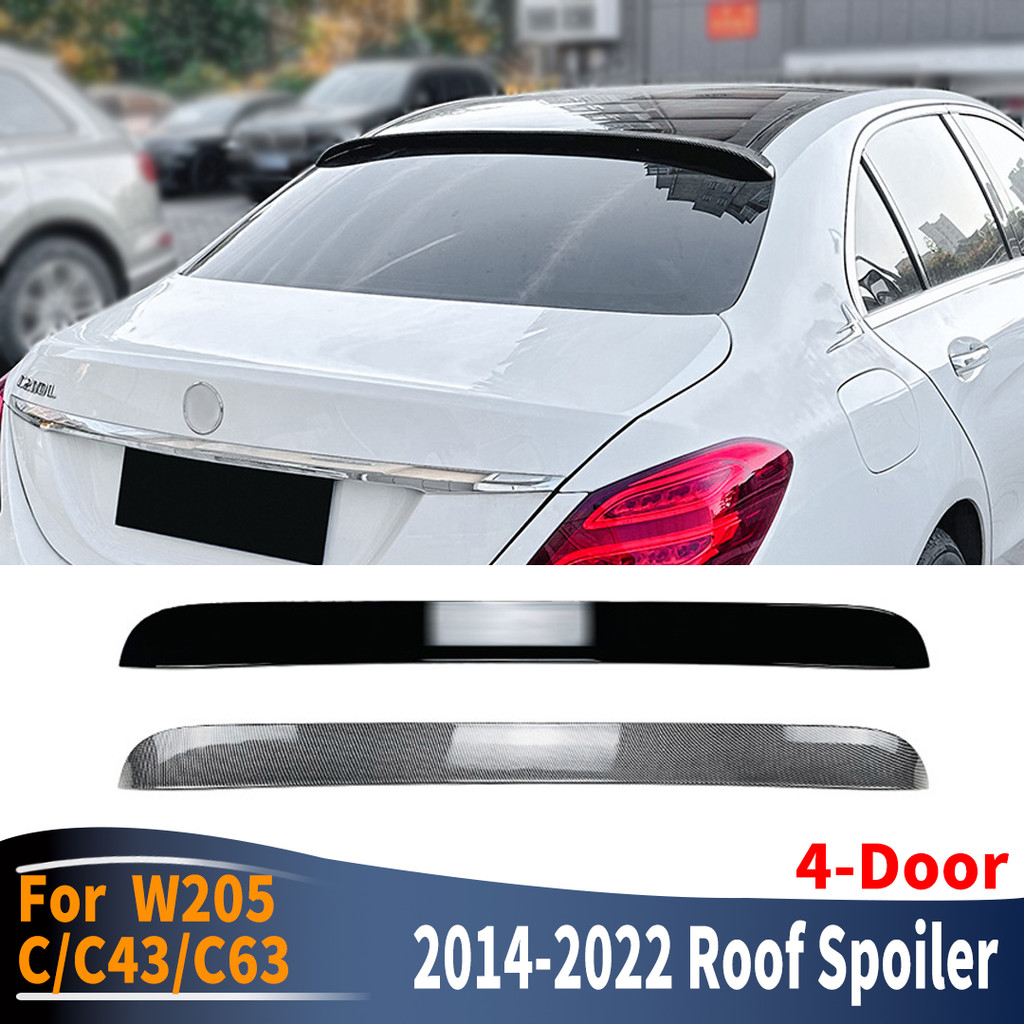 Dành Cho Xe Mercedes Benz C Hoặc C43 C63 W205 4 Cửa Sedan 2014 2015 2016 2017 2018 2019 2020 2021 Cánh Gió Phía Sau Mái Cánh Gió Làm Chắn Gió Boot Môi Điều Chỉnh Phụ Kiện