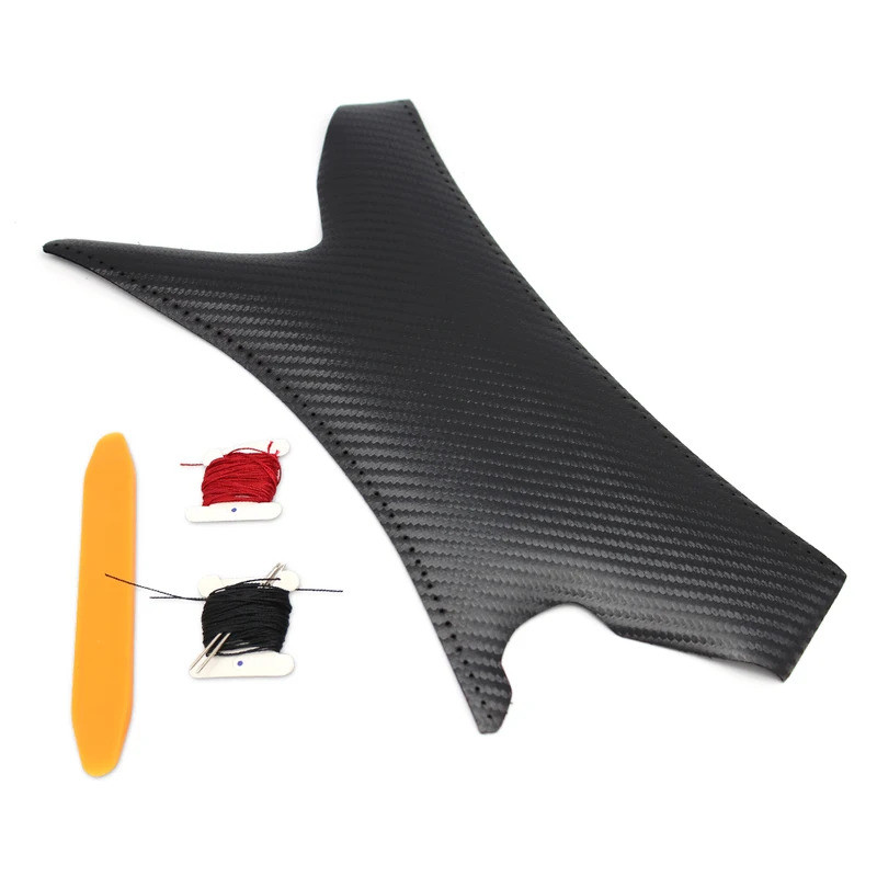 Bên Trong Tay Cầm Dành Cho Xe BMW 3 Series E90 E91 05-12 Tay May Nội Thất Tay Nắm Cửa Phải / Trái Kéo Microfiber Da Bao Viền