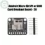 PUSKY 4682 Adafruit Micro SD SPI Hoặc SDIO Card Breakout Moudle Branching Board 3V Chỉ VN