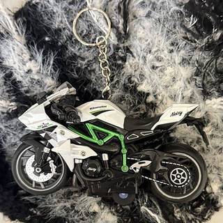 Kawasaki Motorcycle Model Students' School Bag Pendant Keychain Gifts for Boys Motorcycle Boys Pendant Cool cCYt